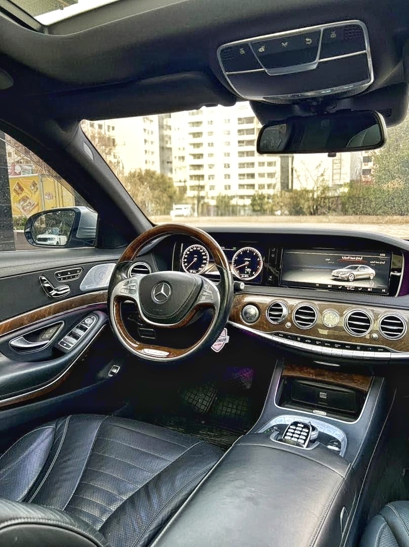 مرسيدس بينز S 550 2015 مستعملة — الزعيم لتجارة السيارات والعقارات — صورة 8 من 15